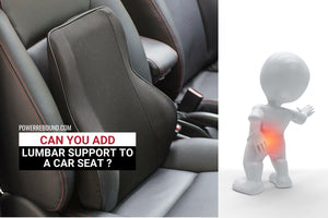 Can You Add Lumbar Support to a Car Seat?