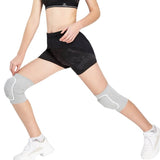 Breathable-Cotton-Knee-Pads-Grey-Display