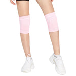 Breathable-Cotton-Knee-Pads-Pink-Display